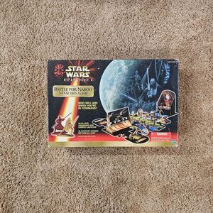 Hasbro Star Wars Ep 1 (1999) Battle for Naboo 3D Action Board Game